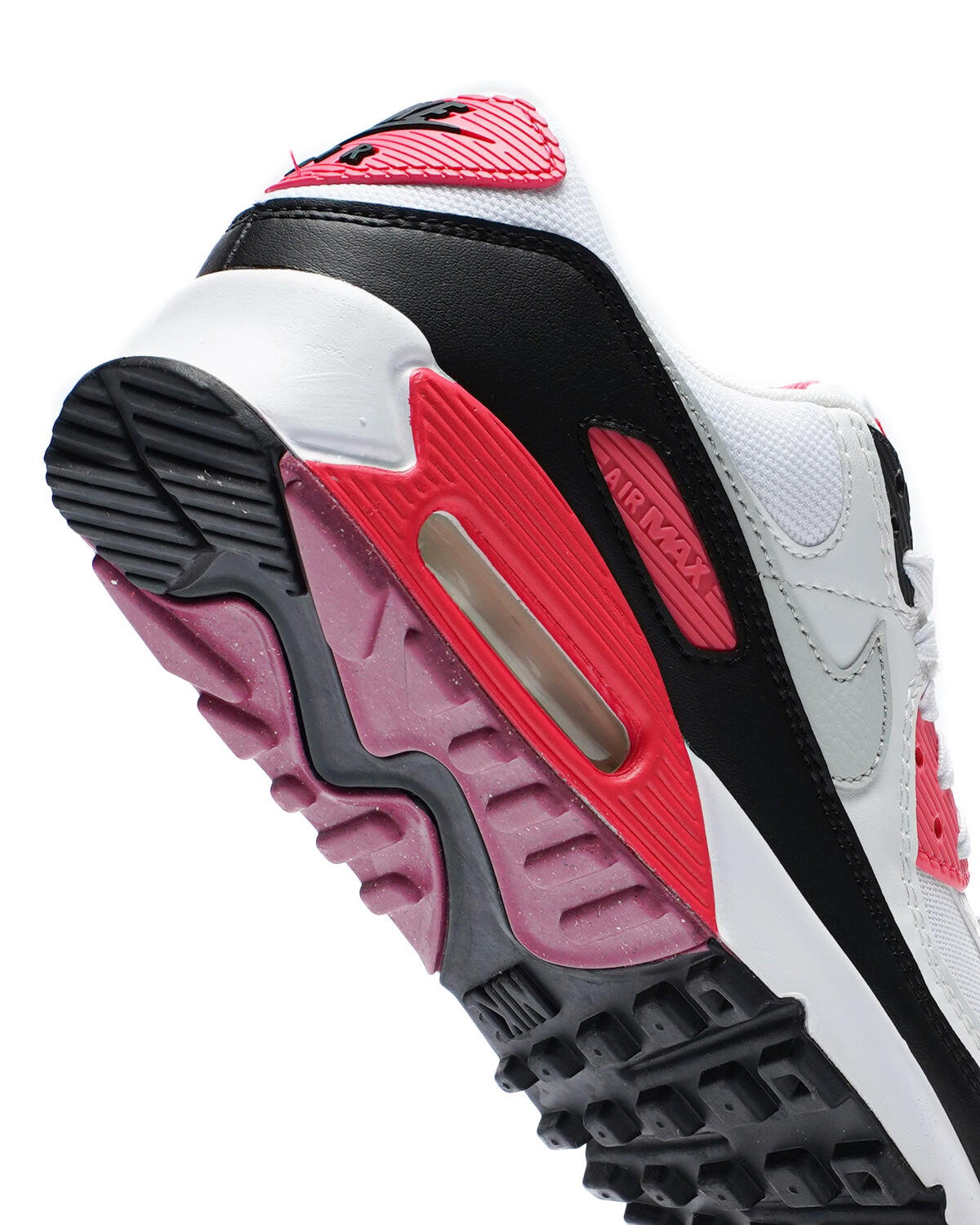 Nike air max 90 pink white best sale